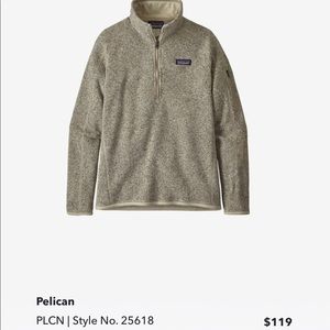 patagonia women’s better sweater